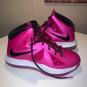 Nike Lebron 10 GS Fireberry Red